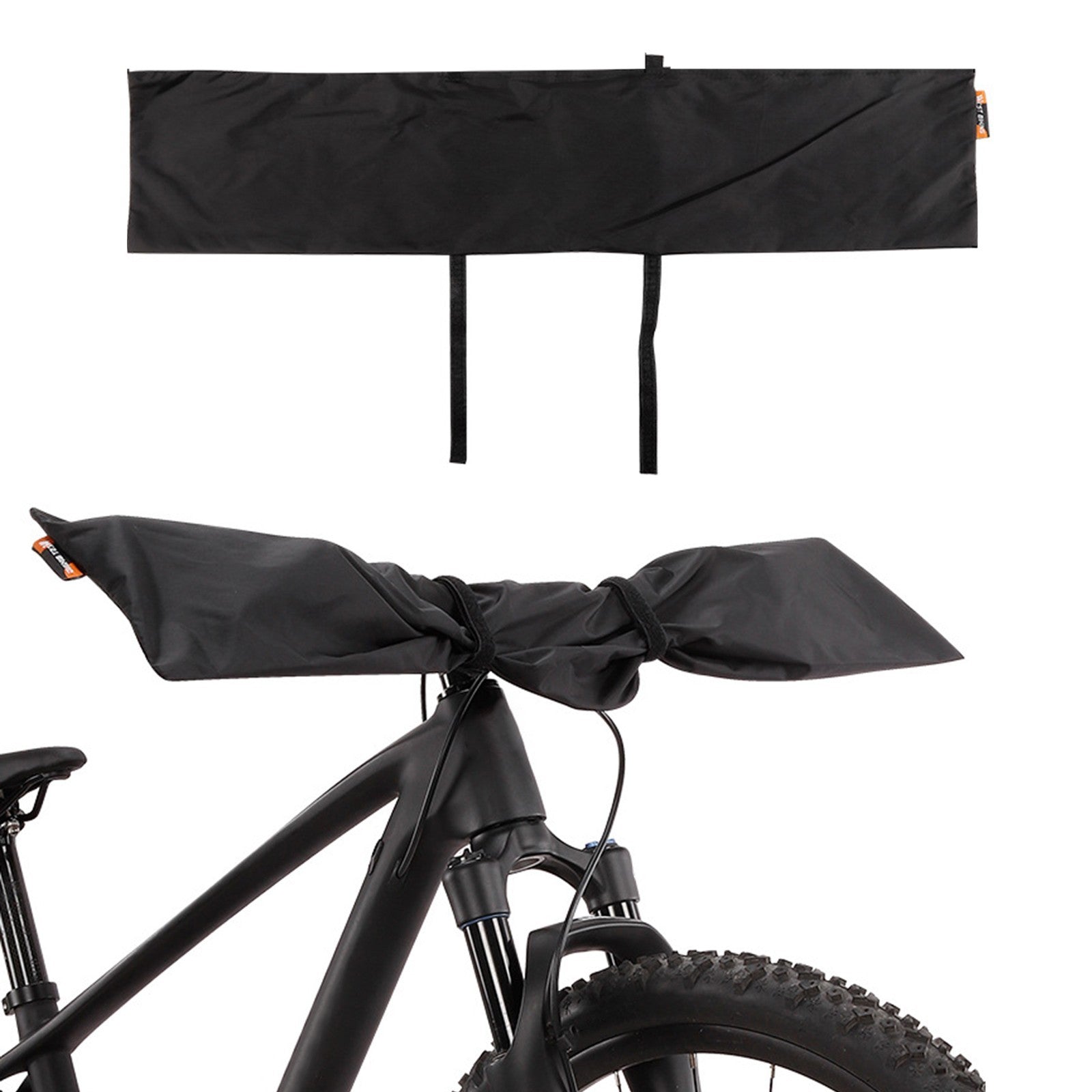 Handlebar Cover 210D Nylon 82*17cm Black