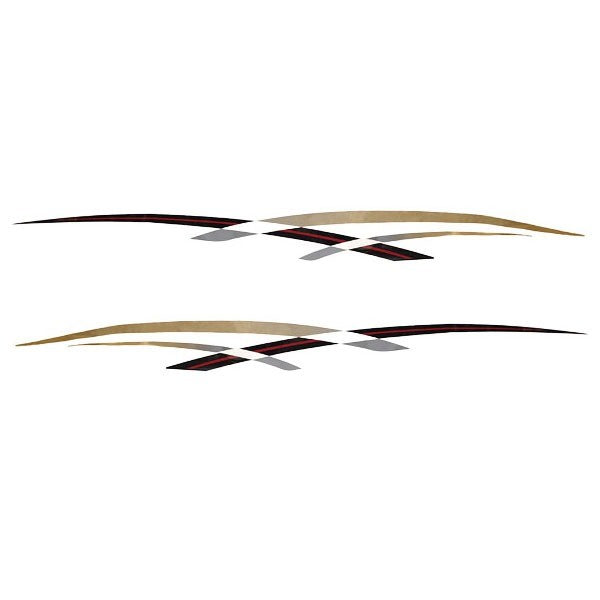 Rinker Boat Graphic Decal VS824034-05-BLK | Captiva by Rinker