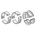 Fits John Deere Brg Set Main .010" (3) Mb180-10
