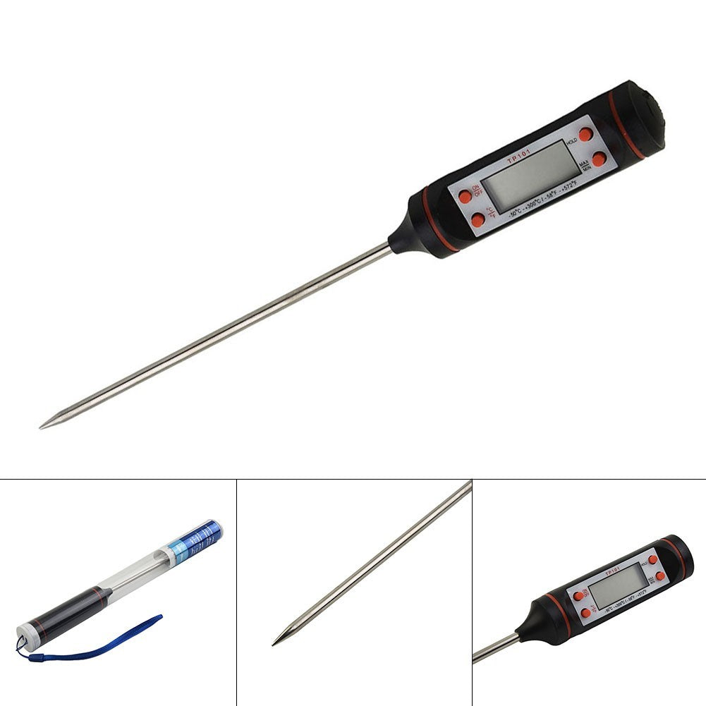 Auto Car Vehicle Air Conditioning Outlet Lcd Digital Thermometer