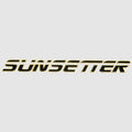 Malibu Boat Raised Decal Sunsetter Black/Gold by Malibu