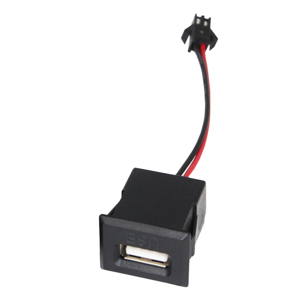 USB Female Power Connector 10cm Cable