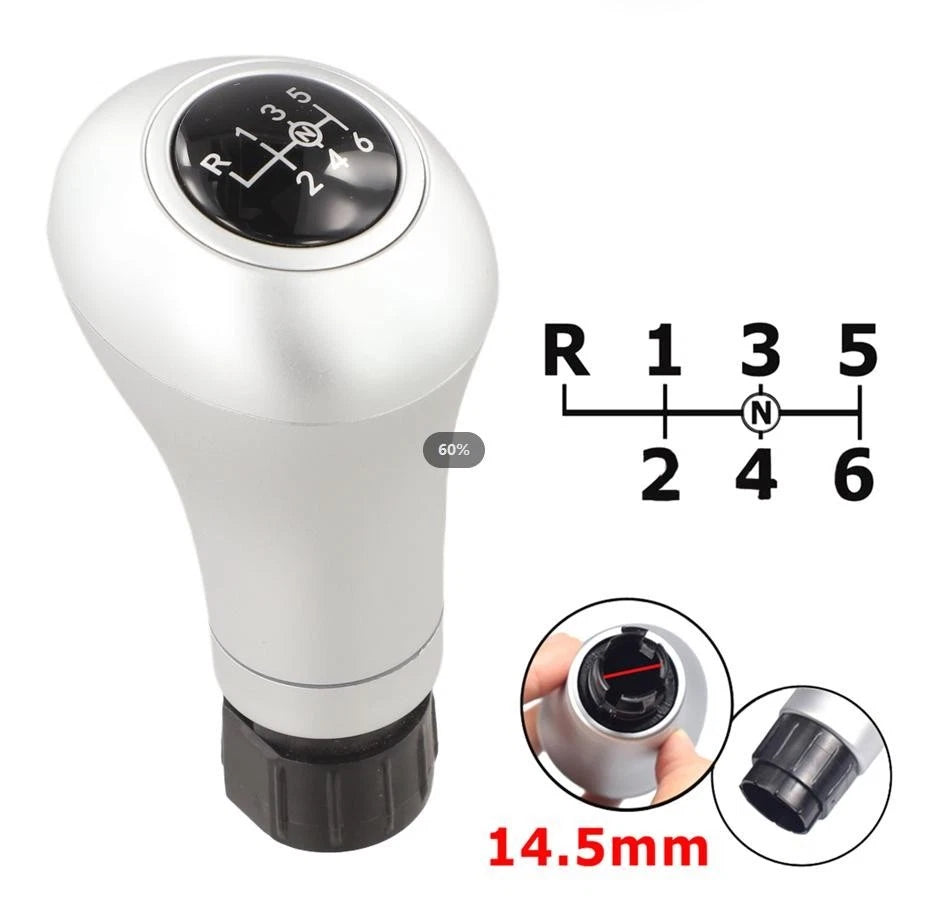 Perfect Fit Manual Shift Gear Knob For For Mercedes W204 W212 X204 6