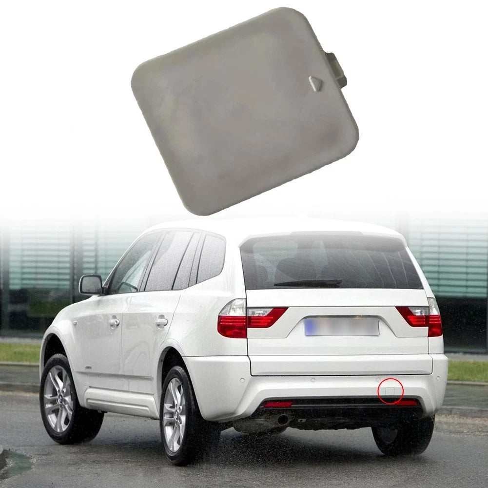 1*rear Bumper Hook Tow Cap Cover For X3 E83 2.5si Xdrive30i Lci