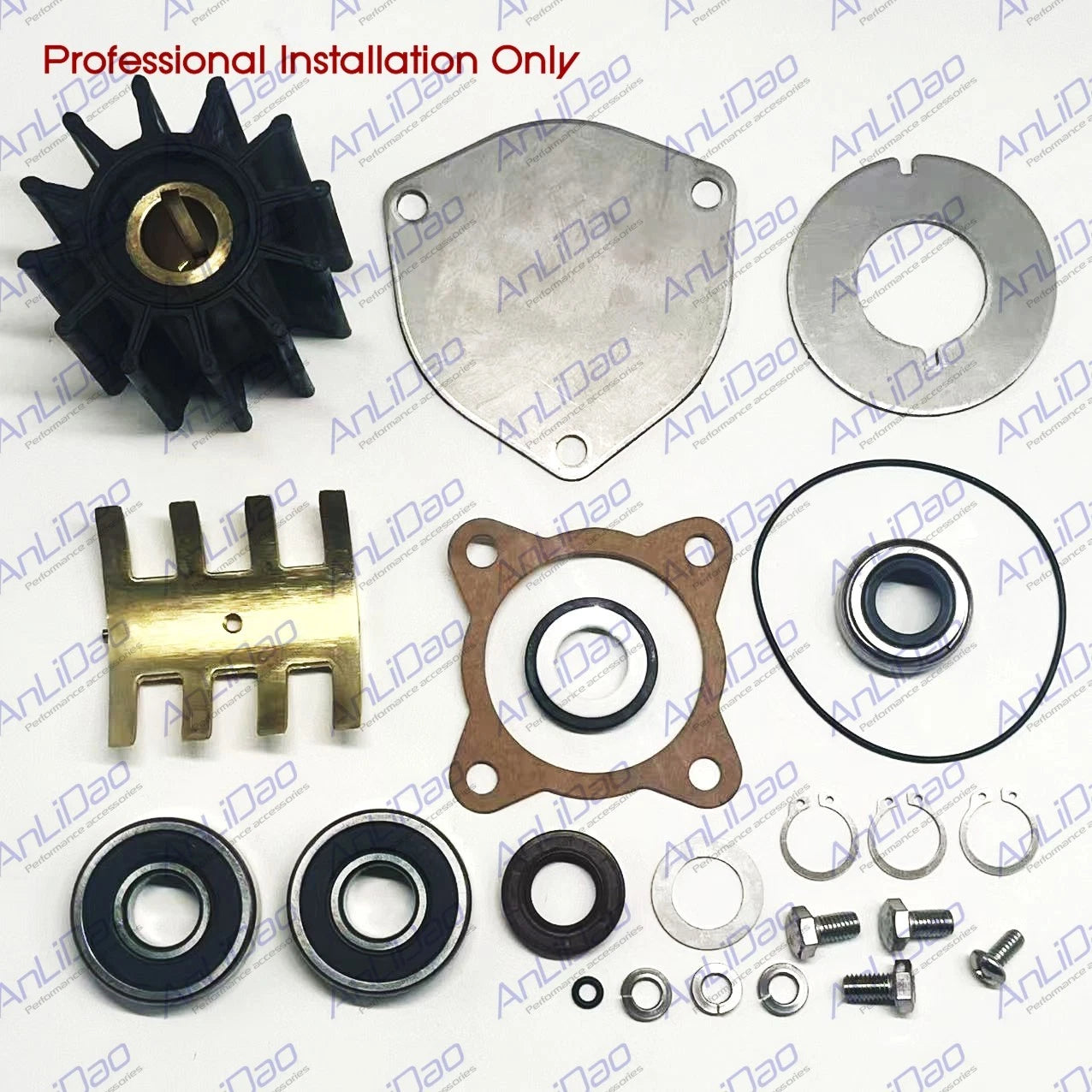Fit Sherwood A F B Major Repair Service Kit 23974 P1730 P1727 P1716