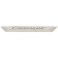 Crownline Boat Logo Plate Stainless Steel by Crownline