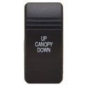 Rocker Switch Plate Carling Canopy Up / Down by Carling