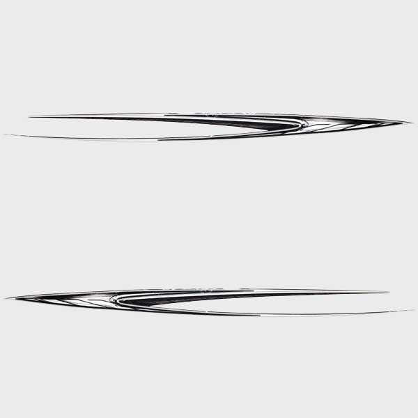 Glastron Boat Graphic Decals Set of 2 by Glastron