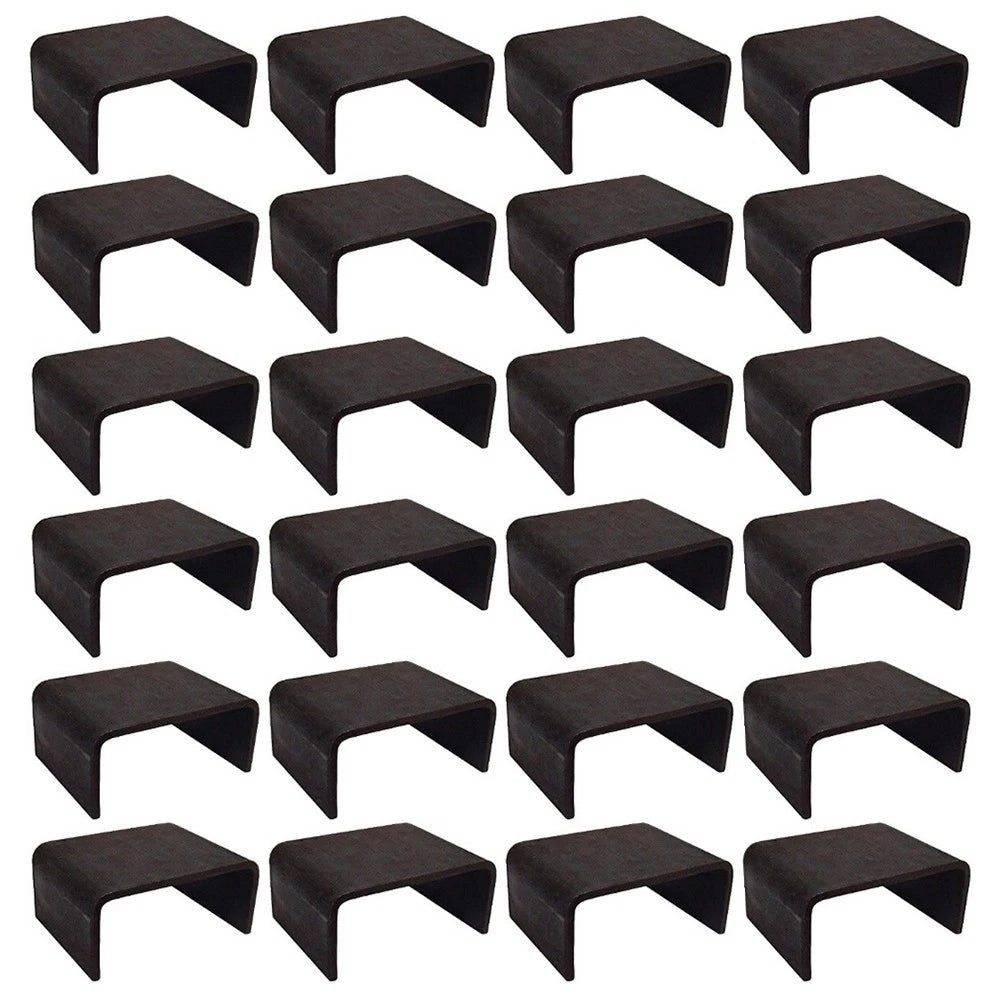 Qty 24: Weld-on 6 Gauge Stake Pocket Fits Universal Products Replaces