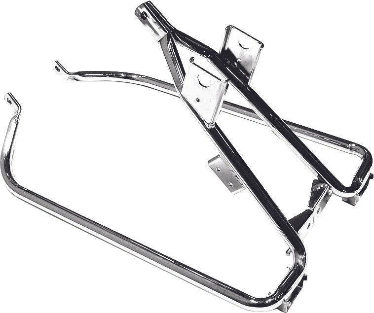 Harddrive Chrome Saddlebag Support Kit For Harley Davidson Flhr Road