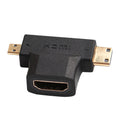 Hdmi Female To Mini Micro Hdmi Male Adapter Plug Port Connector