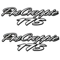 Tracker Boat Decal Pair 175 Pro Crappie by Tracker
