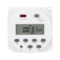 Dc 12V Digital Lcd Programmable Timer For Home Appliances 16a Relay