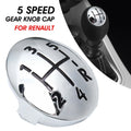 5 Speed Gear Shift Knob Cap Cover for Renault