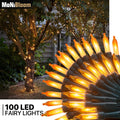 Plug In 100 LED String Light Rainproof Halloween Fairy