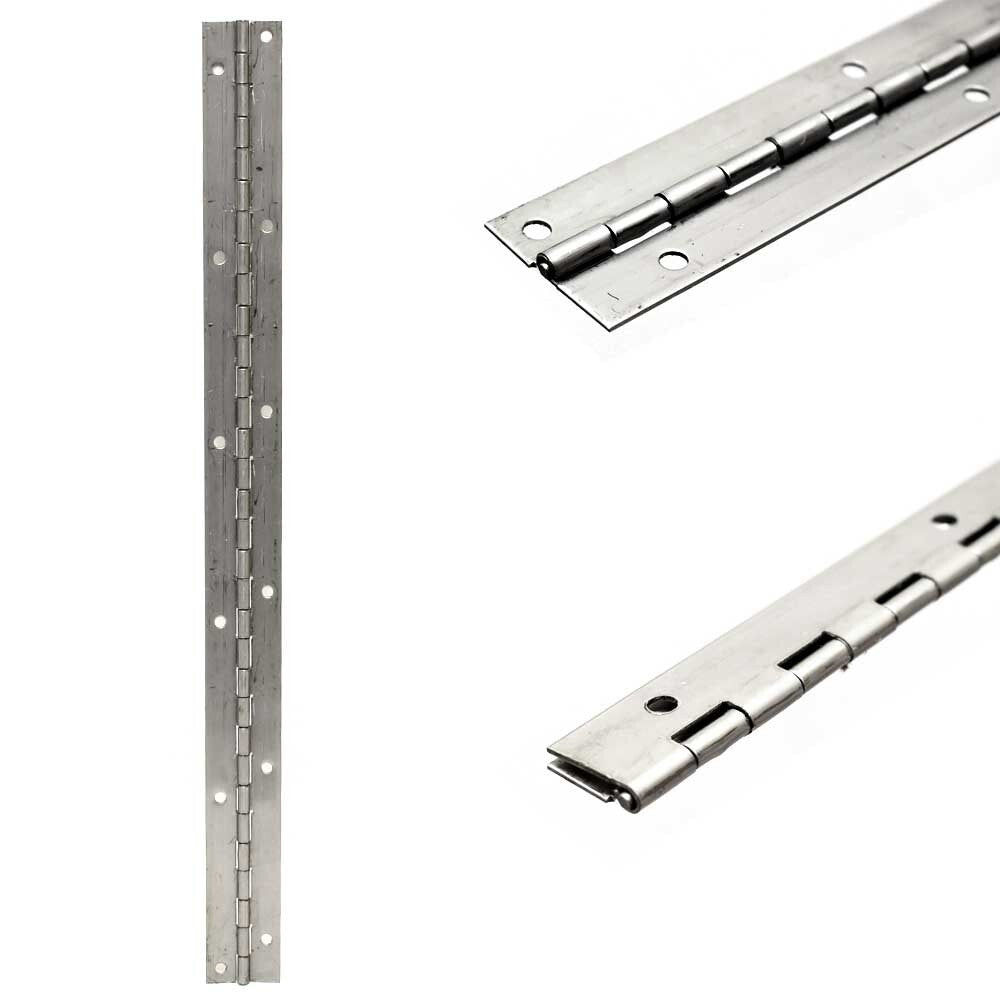 Boat Piano Hinge 18 x 1 1/4 Inch Stainless Steel