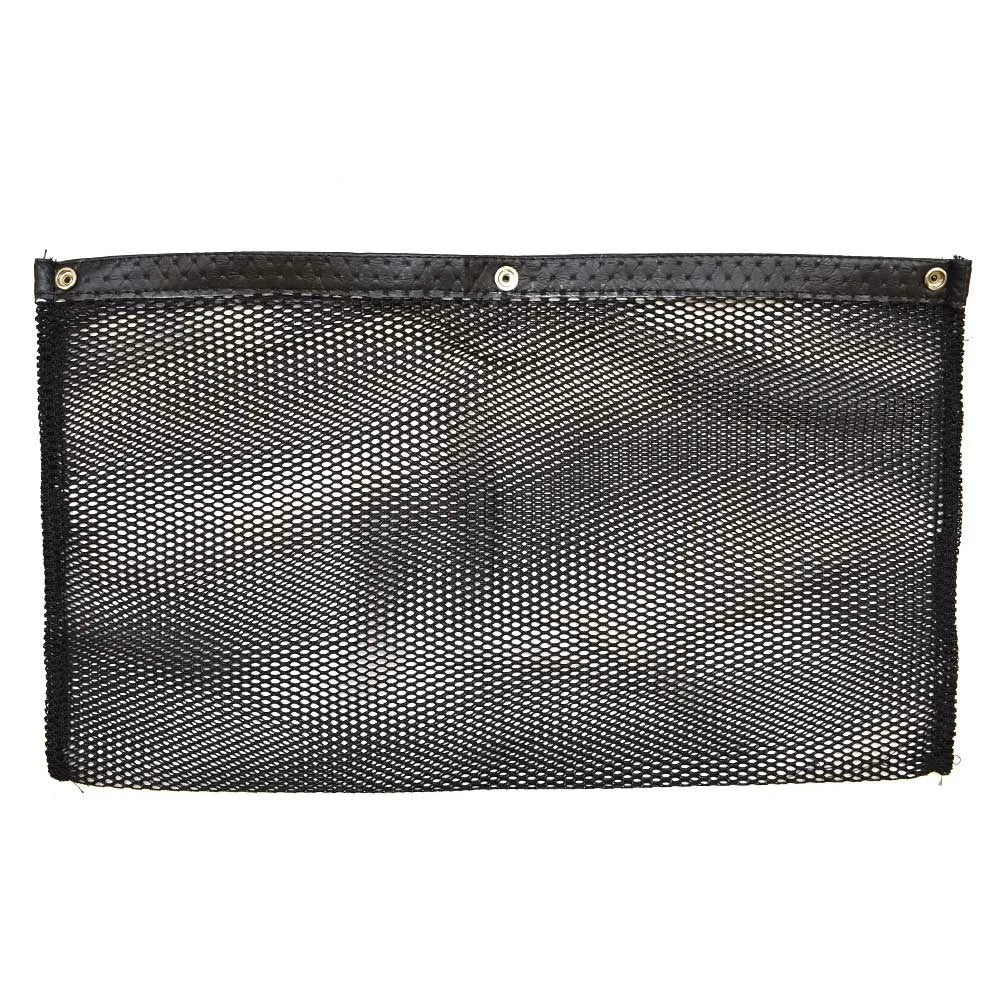 Marine Boat Storage Bag | Wall Hanging 22 X 13 Inch Black Mesh Netting
