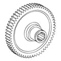 Gear 68512c1 Fits Case 1086 1466 1468 3088 3288 3388 3688 6388 766