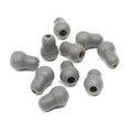 Silicone Gray Soft Eartips Earplug Earpieces For Littmann Stethoscope