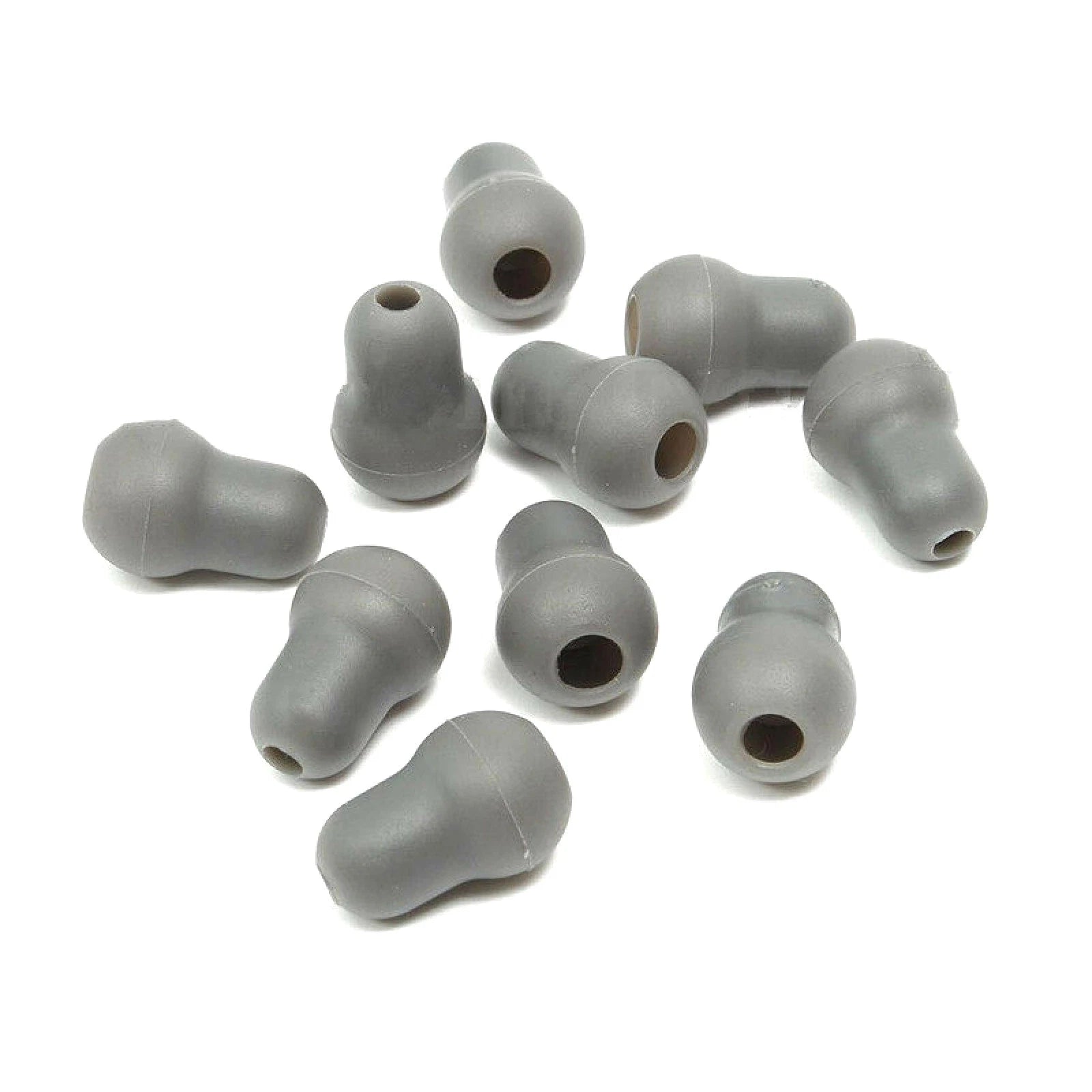 Silicone Gray Soft Eartips Earplug Earpieces For Littmann Stethoscope