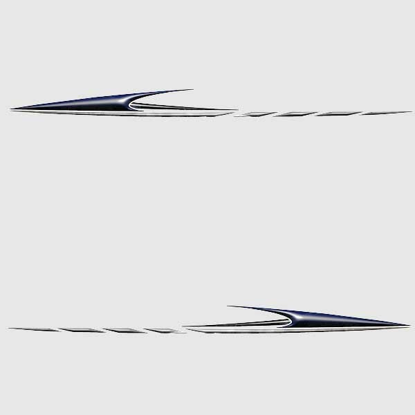 Glastron Boat Hull Decals 2009 MX Stickers by Glastron
