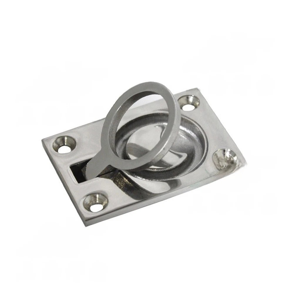 For Rv Trailer Floor Handle 304 Stainless Steel Concealed Mirror