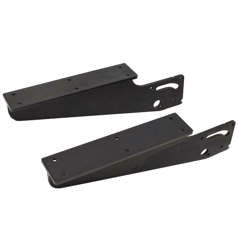 T-H Marine Boat Low Profile Deck Plate DPSLP-4-1 Black 4 Inch by T-H Marine