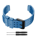 Blue 22mm Watch Strap Bracelet With Tool Replace For Garmin Approach