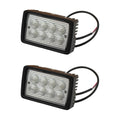 (2 Pk) A187548 Rectangle Led Flood Work Lamp Fits Case-ih 280 330 335