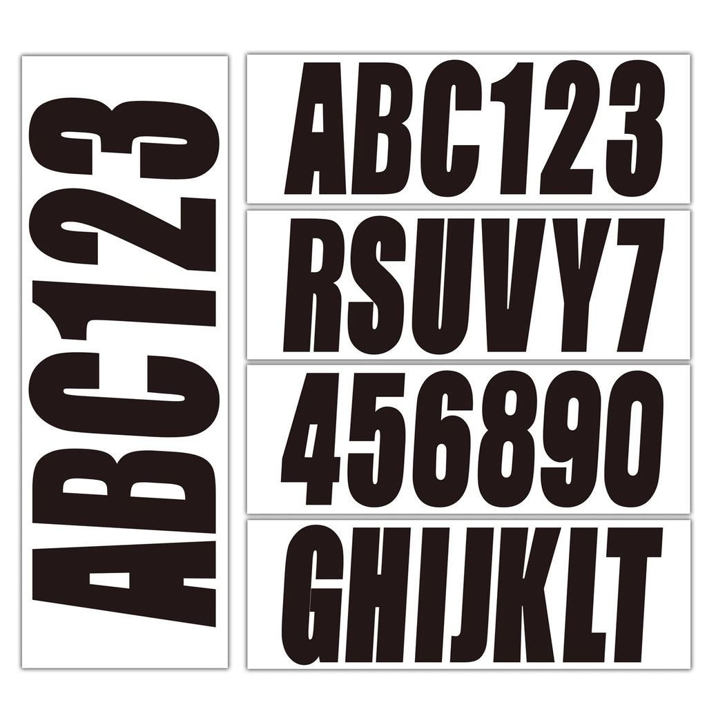 Custom Boat & Jet Ski Stickers – Registration Numbers