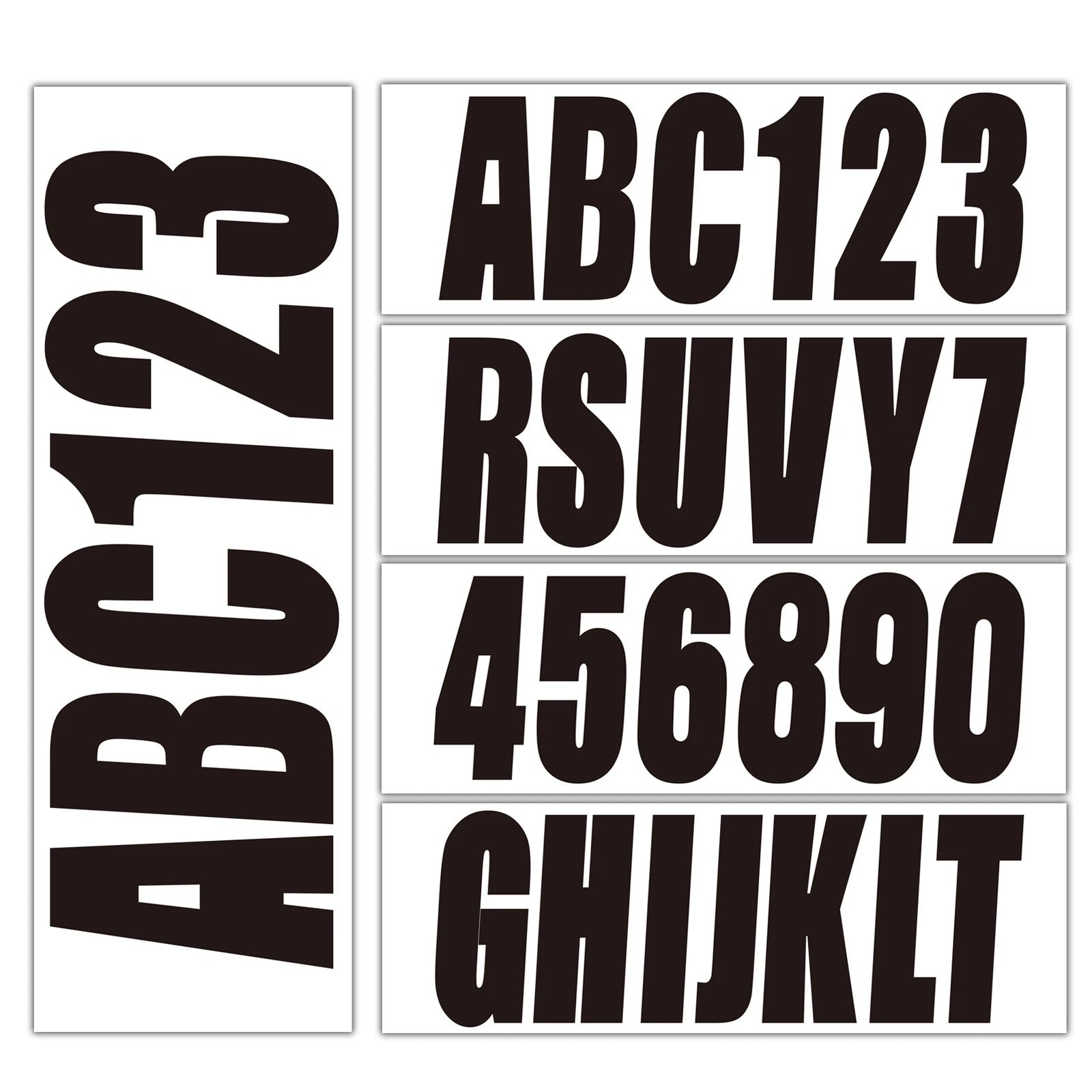 Custom Boat & Jet Ski Stickers – Registration Numbers