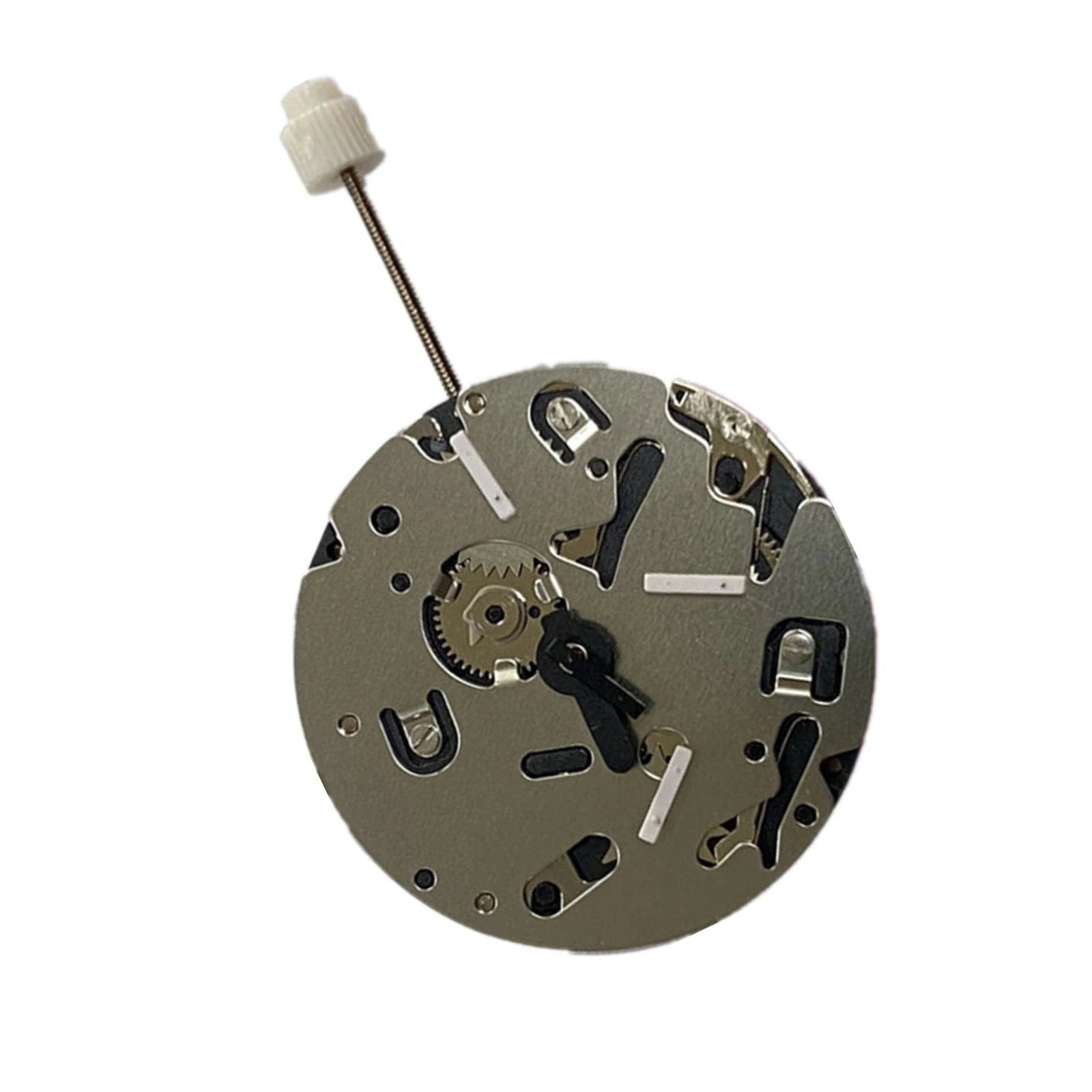 6-hand Date At 3 Quartz Watch Movement Replacement Part For Isa