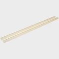 Boat Sliding Door Track | Off White Plastic 48 Inch (Set Of 2)Opens in