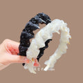 Sparkle Hair Hoop Mesh Headband for Women