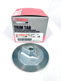 Yamaha 6e5-45371-10 , Marine Trim Tab Anode , Oem