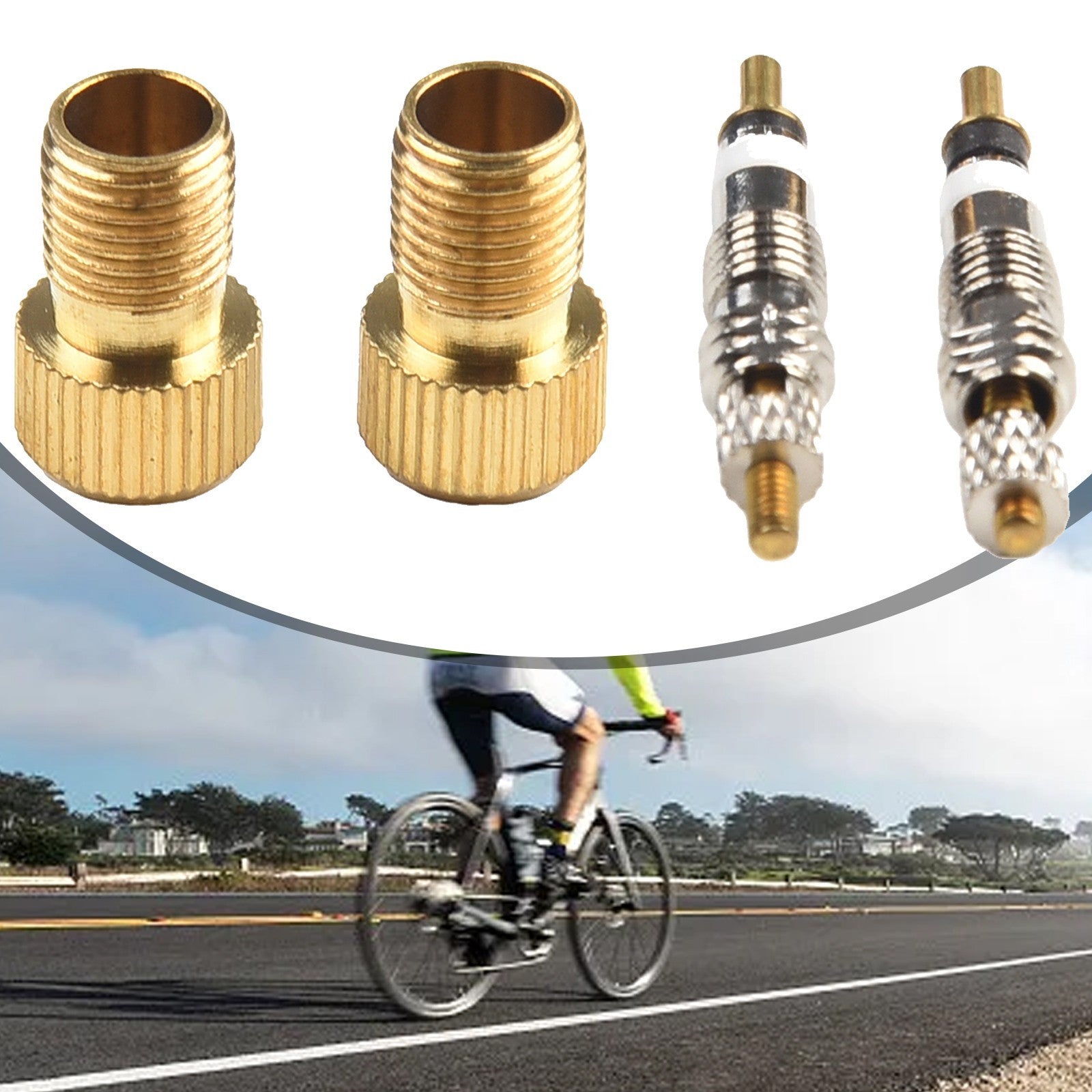 Bicycle Valve Core Brass Fittings