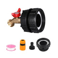 Replacement Ibc Tote Adapter Valve Kit 3 Sizes For 275-330 Gallon