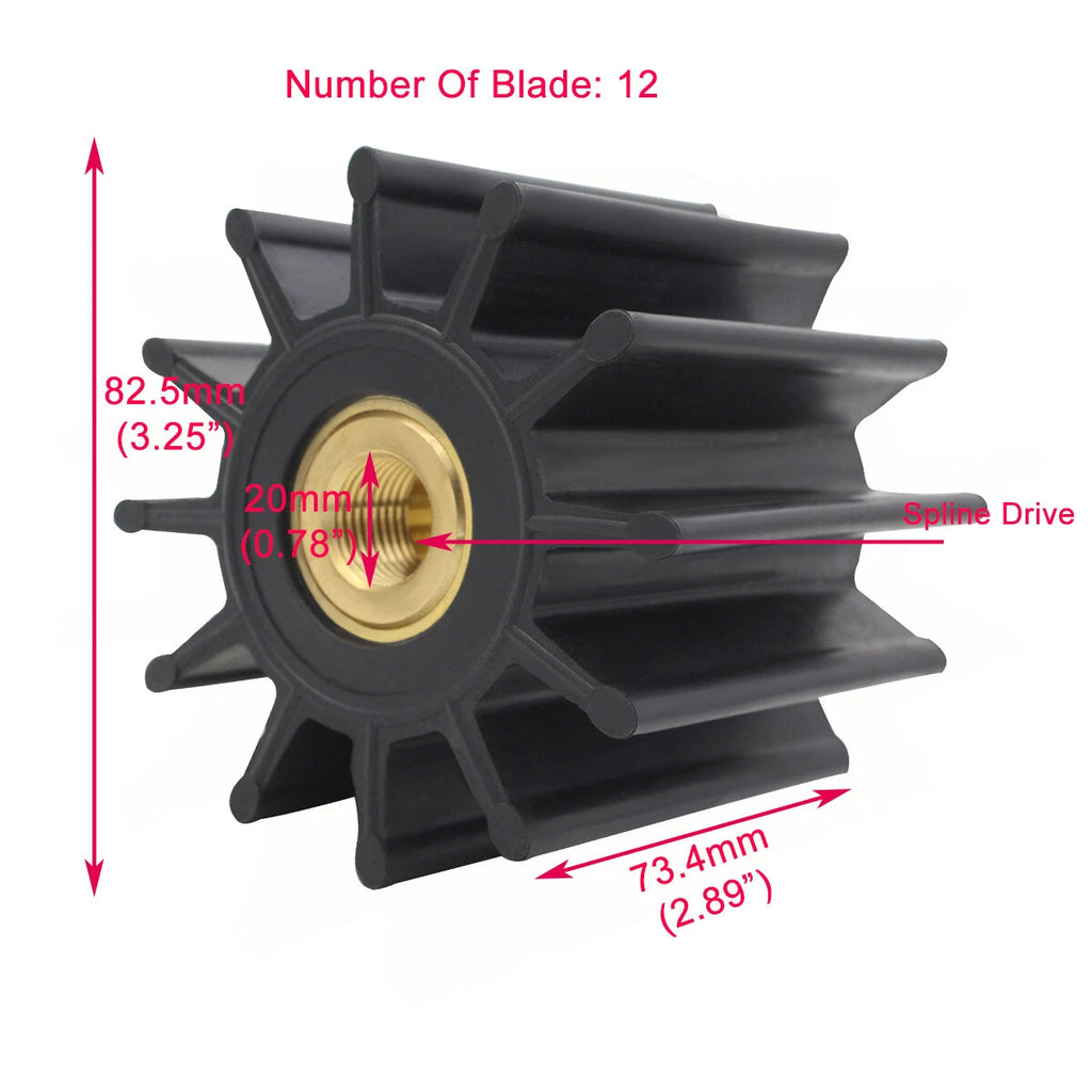 Impeller Kit – Cummins SMX Super 27 Marine Diesel