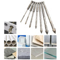Triangular Drill Bit for Glass