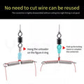 Silicone Stainless Steel Storage Hook Organizer