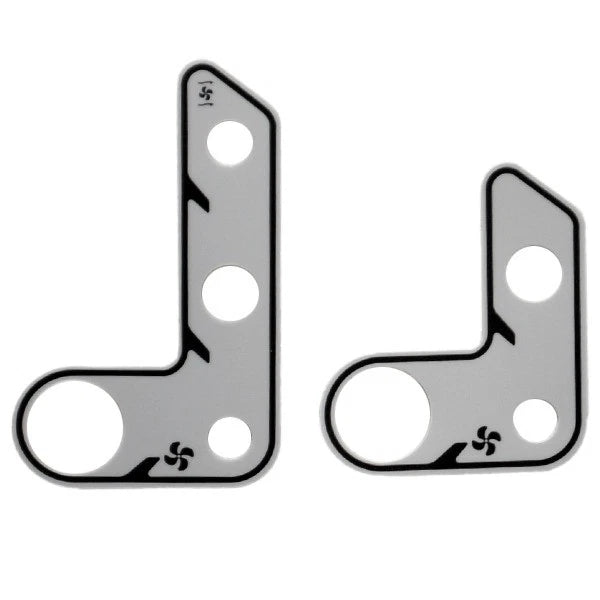 Sea-doo Jet Boat Panel Decals | Blank Gray Stickers (Set Of 2)