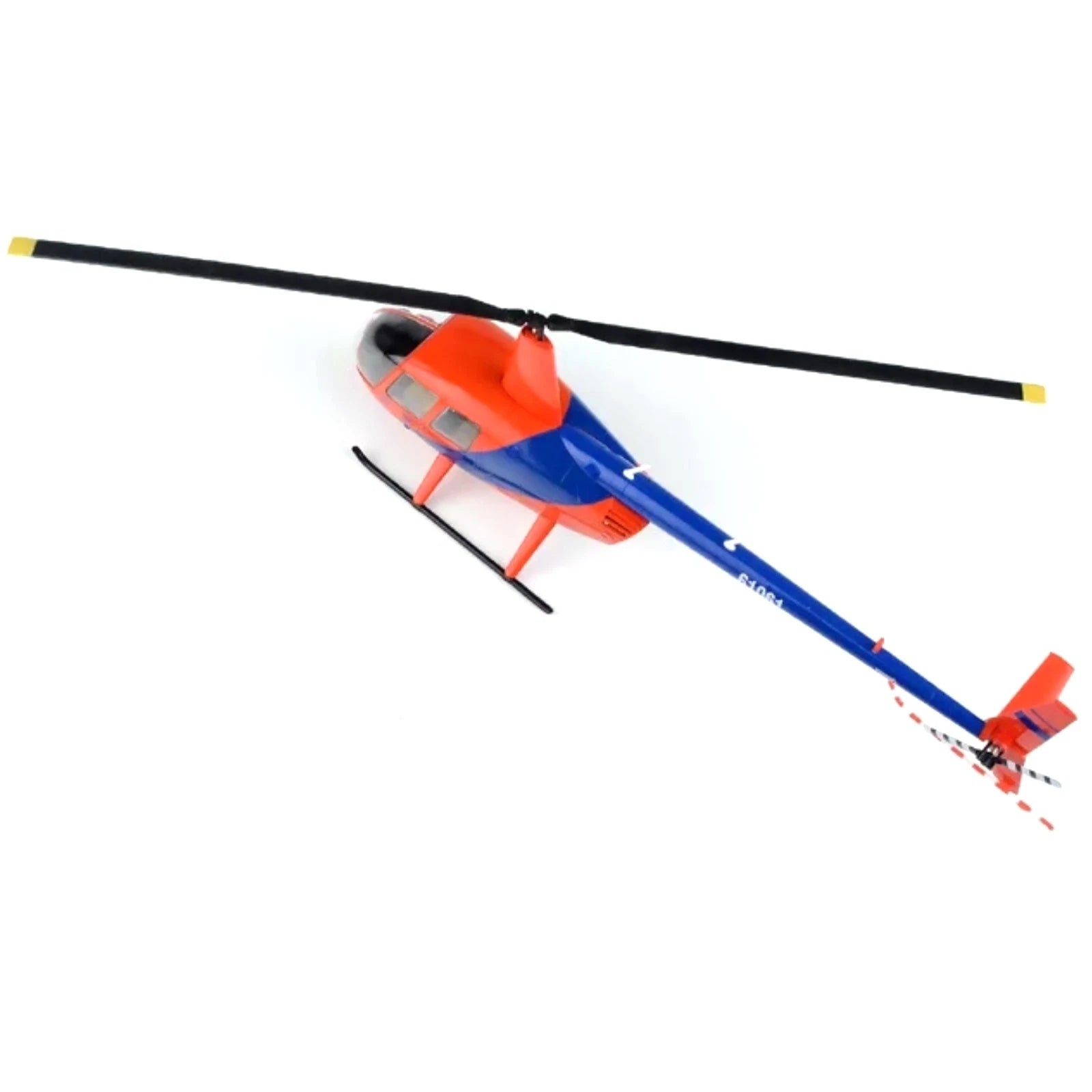 37cm Diecast Alloy 1/32 Scale R44 Raven Helicopter Aircraft Model Toy
