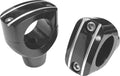 Harddrive 2 Inch Grooved Black Risers For 1 Inch Handlebars 2000-2023