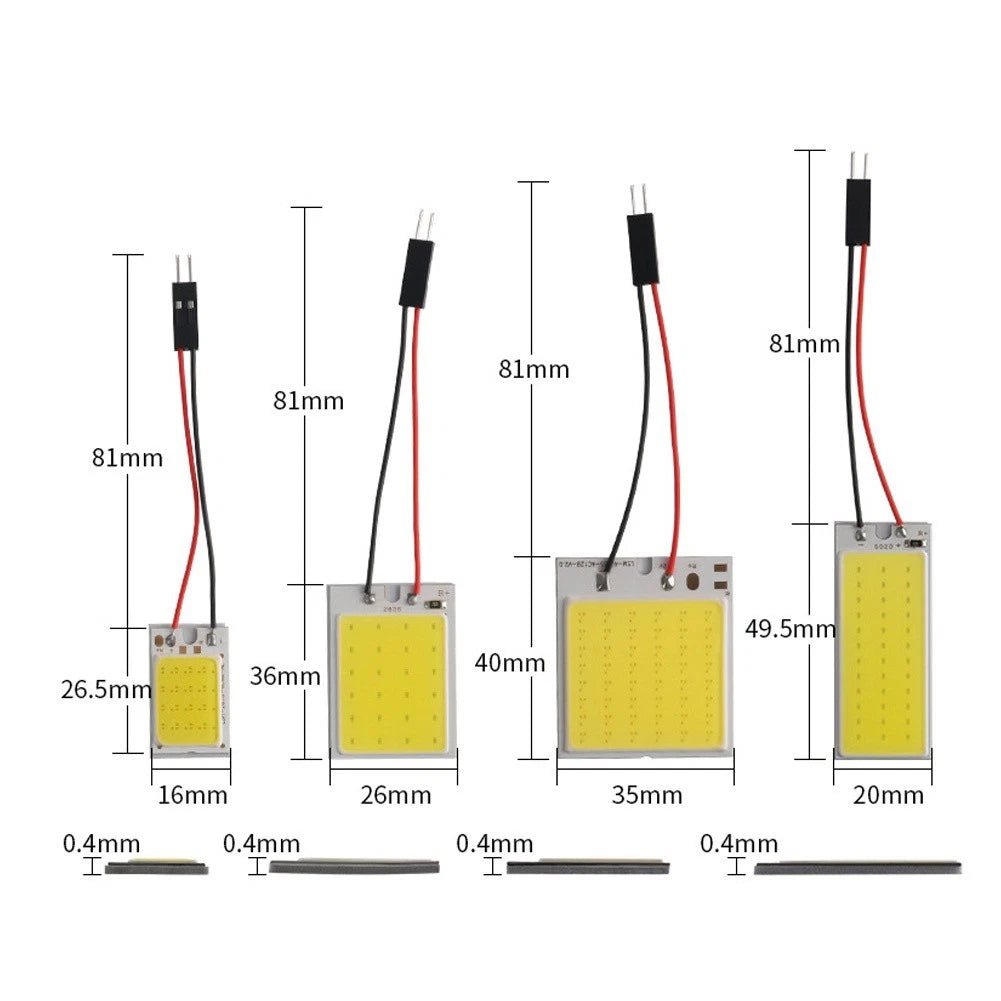 Cob Led Light Panel Cob Lamp Bead Low Power Consumption In-car