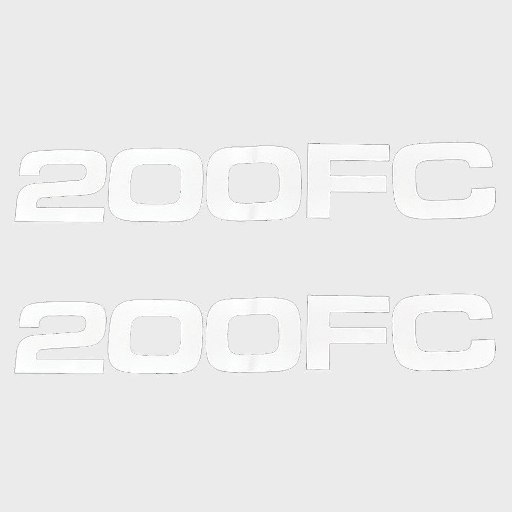 Crownline Boat Raised Decal 40190 | 340 Silver Sticker by Crownline