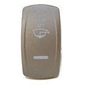 Cobalt Boat Switch Cover | Pewter Bilge Aft Actuator Plate