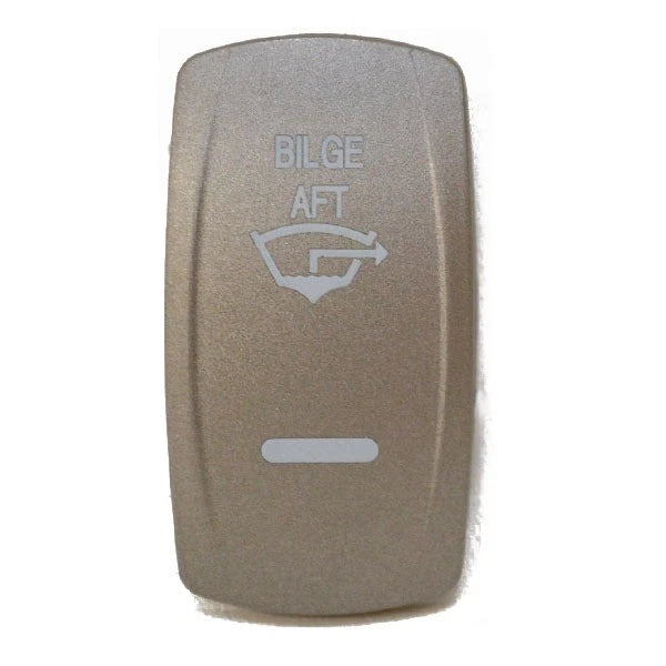Cobalt Boat Switch Cover | Pewter Bilge Aft Actuator Plate