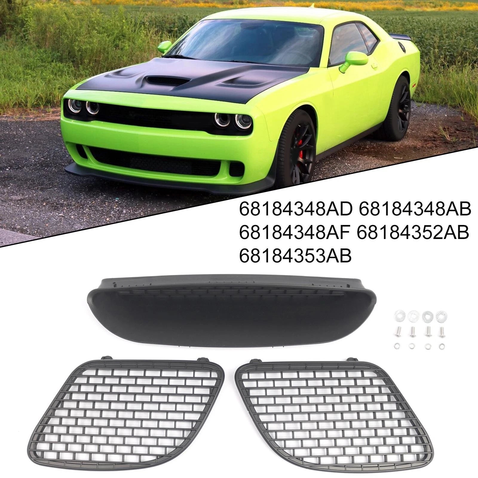 Hood Scoop Style Hood Bezel Vent Abs Construction | Hook & Hull Co