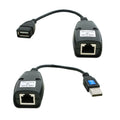 1*usb Extension Ethernet Rj45 Cat5e/6 Cable Lan Adapter Extender Over