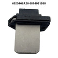 Plug-and-play Motor Resistor Professional Spare Parts Silver
